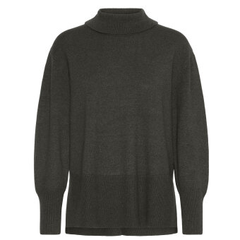 Pulz Jeans ( Dame )  - PULZ - PZSTEFFI ROLL NECK | STRIK ESPRESSO