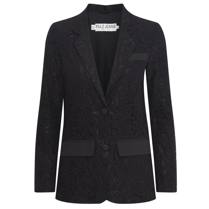 Pulz Jeans ( Dame )  - PULZ - PZDANDY | BLAZER BLACK BEAUTY