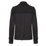 Pulz Jeans ( Dame )  - PULZ - PZCOSSIE SHIRT JACKET | SKJORTE JAKKE BLACK BEAUTY