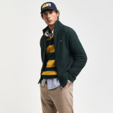 Gant - Gant - Textured | Cardigan Tartan Green