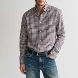 Gant - Gant - Gingham shirt | Skjorte Cacao