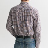 Gant - Gant - Gingham shirt | Skjorte Cacao