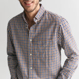 Gant - Gant - Gingham shirt | Skjorte Cacao