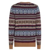 Tommy Hilfiger  - Tommy Hilfiger - Fair Isle Jumper | Strik Safari Canvas