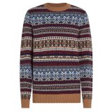 Tommy Hilfiger  - Tommy Hilfiger - Fair Isle Jumper | Strik Safari Canvas