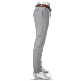 Alberto - Alberto - Lou mini oxford wool pants | Bukser Grey