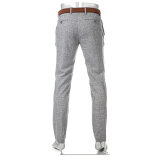 Alberto - Alberto - Lou mini oxford wool pants | Bukser Grey