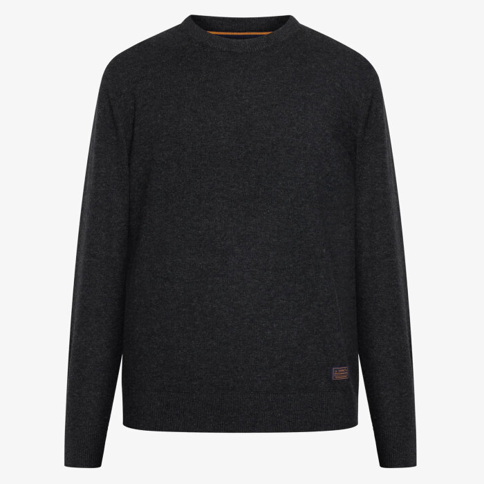 Signal - Signal - Ricco crewneck sweater | Strik Grey Volcano Mel