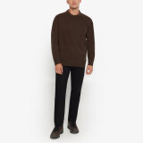 Signal - Signal - Ricco crewneck sweater | Strik Chocolat Brown