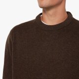 Signal - Signal - Ricco crewneck sweater | Strik Chocolat Brown