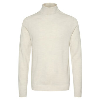 Matinique - Matinique - Parcusman rollneck | Rullekrave Strik Off White Melange