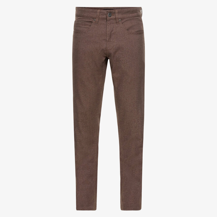 Signal - Signal - Odam wool look pants | Jeans Chocolat Brown