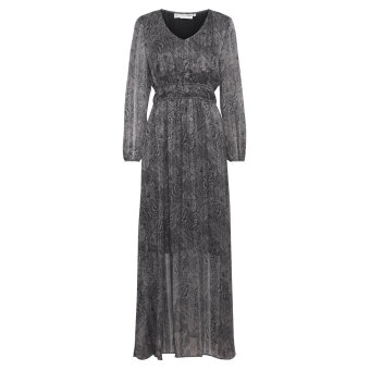 Pulz Jeans ( Dame )  - PULZ - PZMEGGY LONG DRESS | KJOLE IRISH CREAM FEATHER