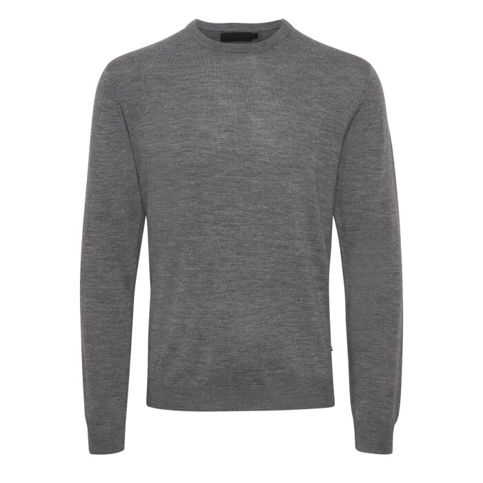 Limited Edition - Limited Edition - Crew wool sweater | Strik Light Grey