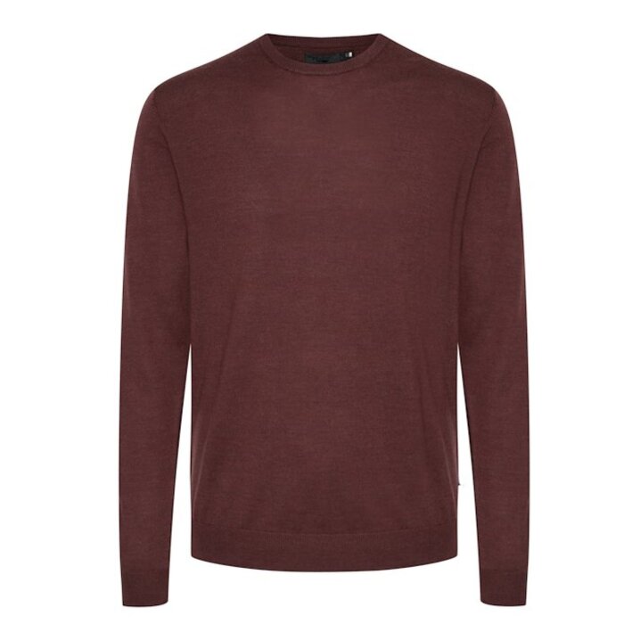 Limited Edition - Limited edition - Merino Crew sweater | Strik Bordeaux 