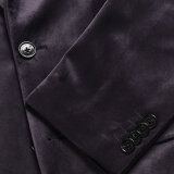 Matinique - Matinique - George | Velour Blazer Nightshade