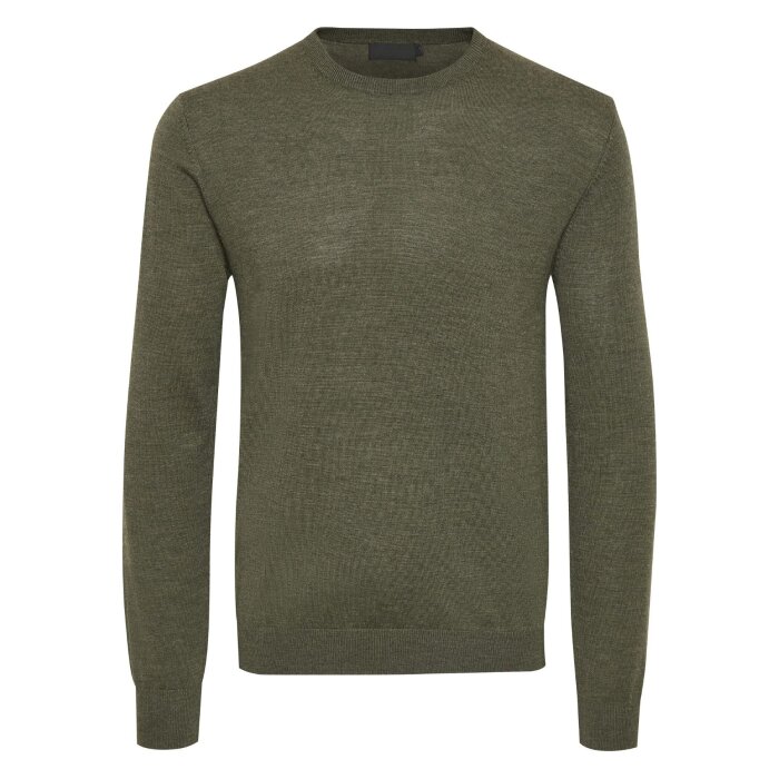 Limited Edition - Limited Edition - Crew wool sweater | Strik Green