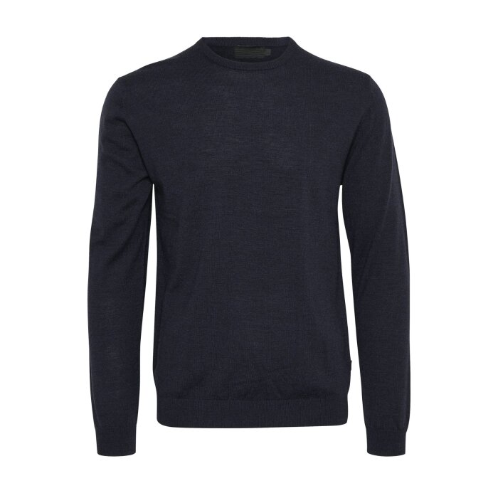 Limited Edition - Limited Edition - Crew wool sweater | Strik Navy