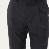 Matinique - Matinique - Weller pleat pants | Habitbukser Dark Midnight