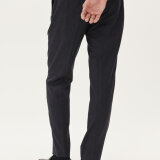 Matinique - Matinique - Weller pleat pants | Habitbukser Dark Midnight