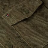 Tommy Hilfiger  - Tommy Hilfiger - Relaxed Corduroy | Overshirt Army Green