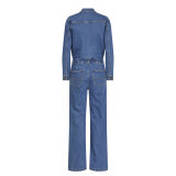 Sisters Point ( Dame ) - SISTERS POINT - OVEA-JU1 | JUMPSUIT MID BLUE WASH