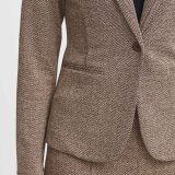 ICHI ( Dame ) - ICHI - IHKATE JACQUARD BL4 | BLAZER JAVA ALMOND