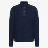 Signal - Signal - Amadeus donegal sweater | Strik Deep Marine Melange