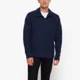 Signal - Signal - Amadeus donegal sweater | Strik Deep Marine Melange