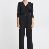 ICHI ( Dame ) - ICHI - IHPABITRA JS5 | JUMPSUIT BLACK