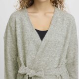 ICHI ( Dame ) - ICHI - IHMACON CA5 | CARDIGAN GREY MELANGE