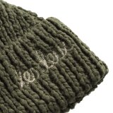 LES DEUX - Les Deux - Errol cotton beanie | Strik Hue Olive Night