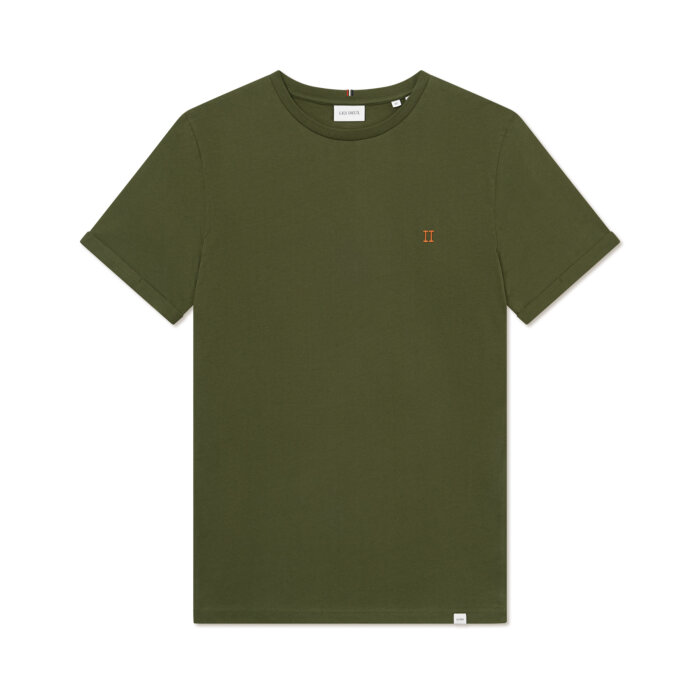 LES DEUX - Les Deux - Nørregaard tee | T-shirt Chive Green 