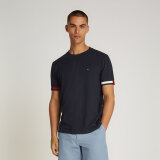 Tommy Hilfiger  - TH Global sripe flag cuff tee