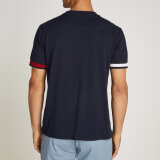 Tommy Hilfiger  - TH Global sripe flag cuff tee