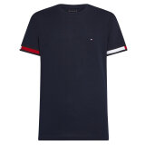 Tommy Hilfiger  - TH Global sripe flag cuff tee