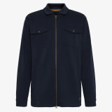 Signal - Signal - Bertle zip sweatshirt | Overshirt Marineblå