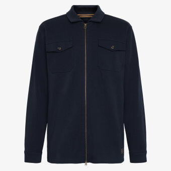 Signal - Signal - Bertle zip sweatshirt | Overshirt Marineblå