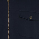 Signal - Signal - Bertle zip sweatshirt | Overshirt Marineblå