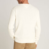 Tommy Hilfiger  - Tommy Hilfiger - Herringbone structure crew | Strik Ivory Petal