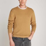 Tommy Hilfiger  - Tommy Hilfiger - Herringbone structure crew | Strik Safari Canvas