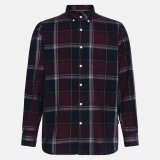 Signal - Signal - Floyd check shirt | Fløjlsskjorte Cherry Chocolat