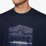 Signal - Signal - Cole front print tee | T-shirt Marineblå