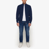 Signal - Signal - Anders struct. | Cardigan Mid Blue Melange