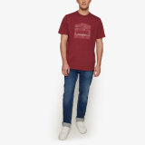 Signal - Signal - Cole front print tee | T-shirt Red Club