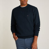 Tommy Hilfiger  - Tommy Hilfiger - Essential fleece crew neck | Sweatshirt Marineblå