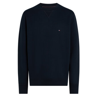 Tommy Hilfiger  - Tommy Hilfiger - Essential fleece crew neck | Sweatshirt Marineblå