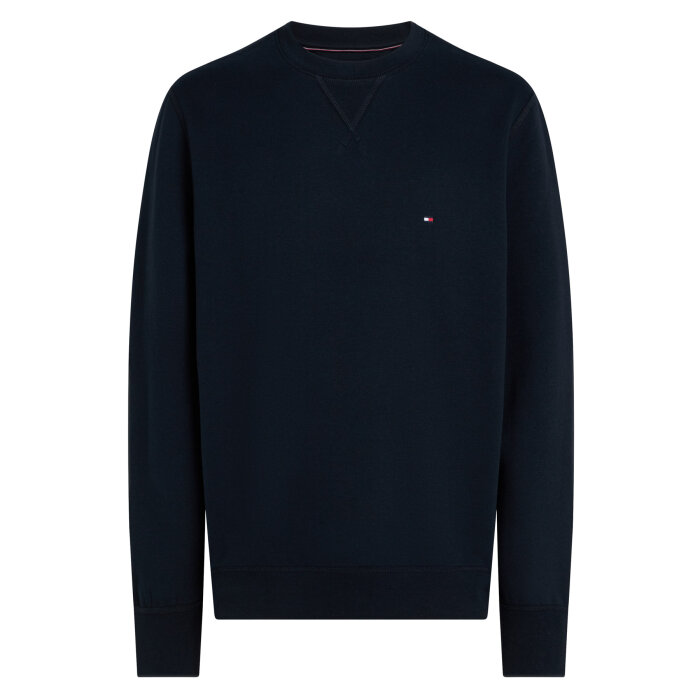 Tommy Hilfiger  - Tommy Hilfiger - Essential fleece crew neck | Sweatshirt Marineblå