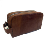 Saddler - Saddler - John toiletbag | Toilettaske Mid Brown