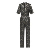 Sisters Point ( Dame ) - SISTERS POINT - GIRL-JU9 | JUMPSUIT BLACK GOLD